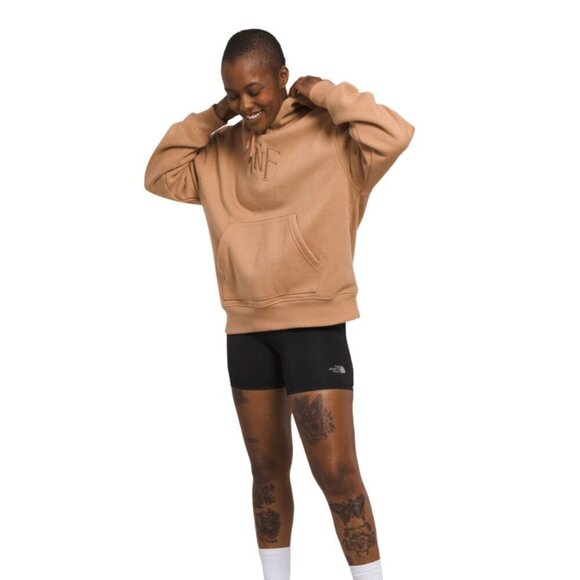 NWT The North Face Heavyweight Tan Oversized Hoodie - Picture 1 of 5
